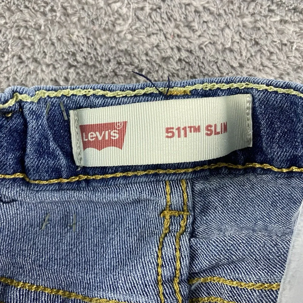 Levis 511 Jeans Youth‎ 12 Reg 26x27* Blue Slim Flex Stretch Denim
